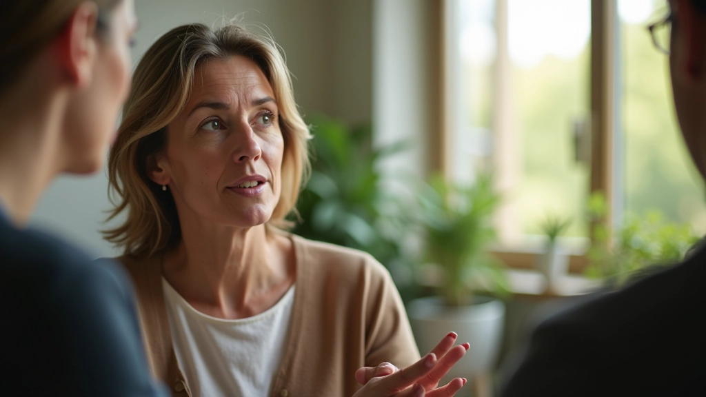 Post-career identity coaching session